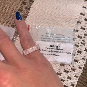 Fierce and fabulous bomb party ring size 5